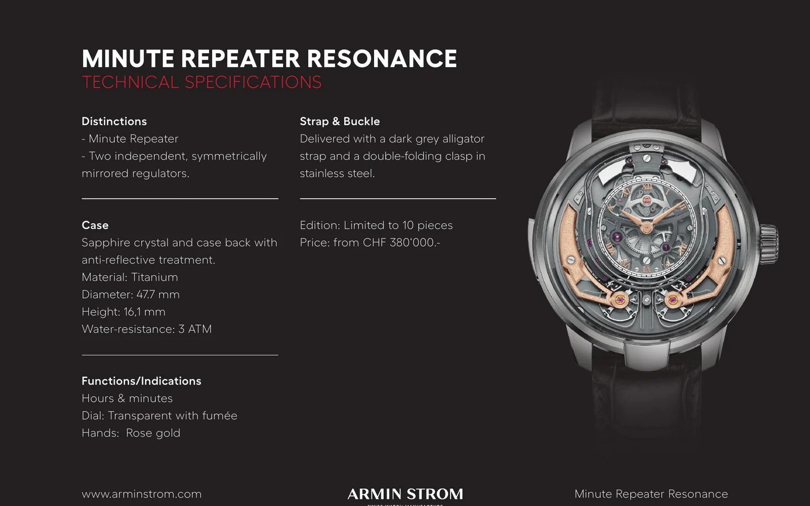 Armin Strom Masterpieces