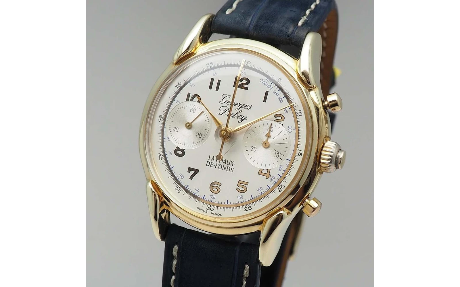 Dubey & Schaldenbrand Dubey & Schaldenbrand Georges Dubey Mono-Rattrapante Chronograph Vintage, serviced Limited Edition 150