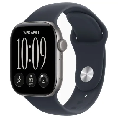 Apple Watch Series 12 42 мм Space Gray — эргономичные часы в графите