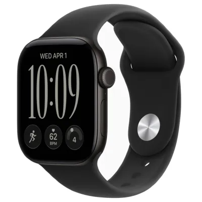 Apple Watch Series 12 42 мм Black — компактные часы в черном цвете