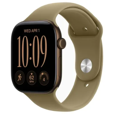 Apple Watch Series 12 46 мм Dark Bronze — флагман с большим экраном