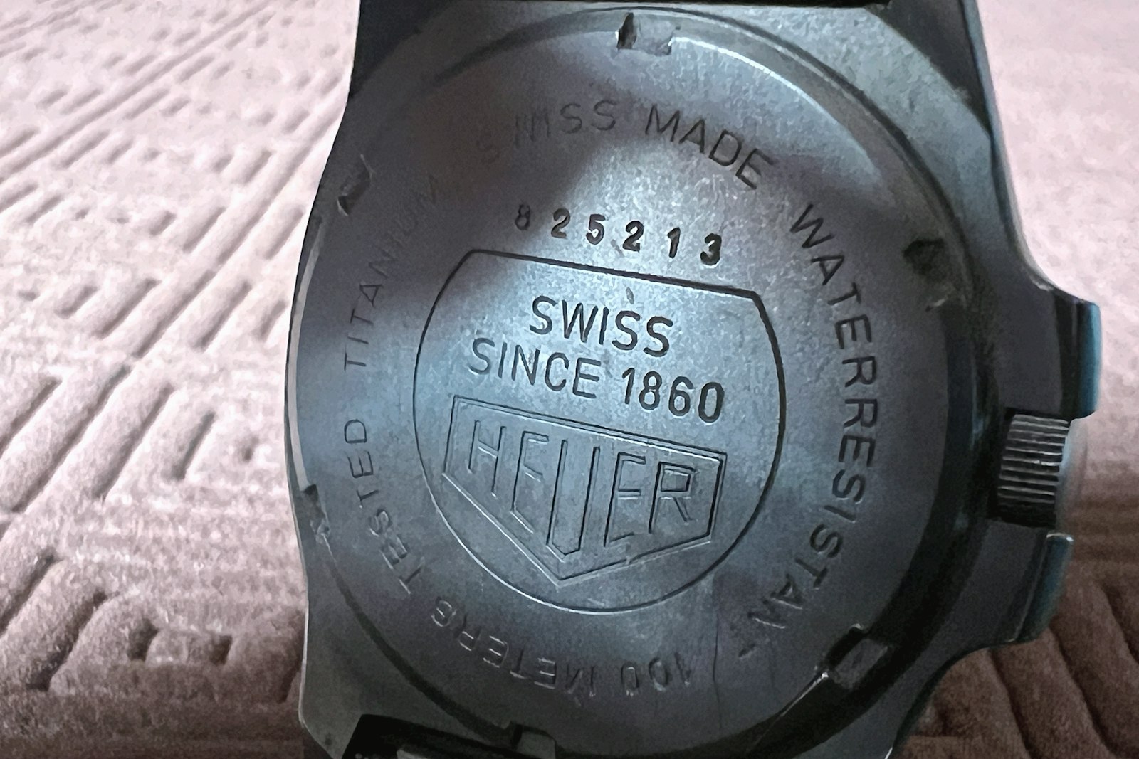 Angelus monopusher chronograph