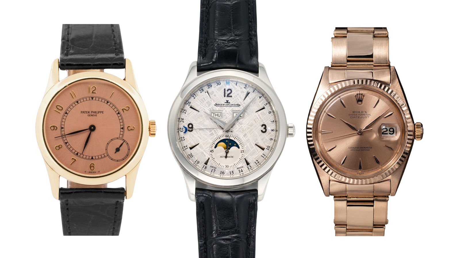 Bring a Loupe: Patek Philippe 5000R, Seiko 7018-8000, Jaeger-LeCoultre Master Calendar с метеоритом и другие лоты