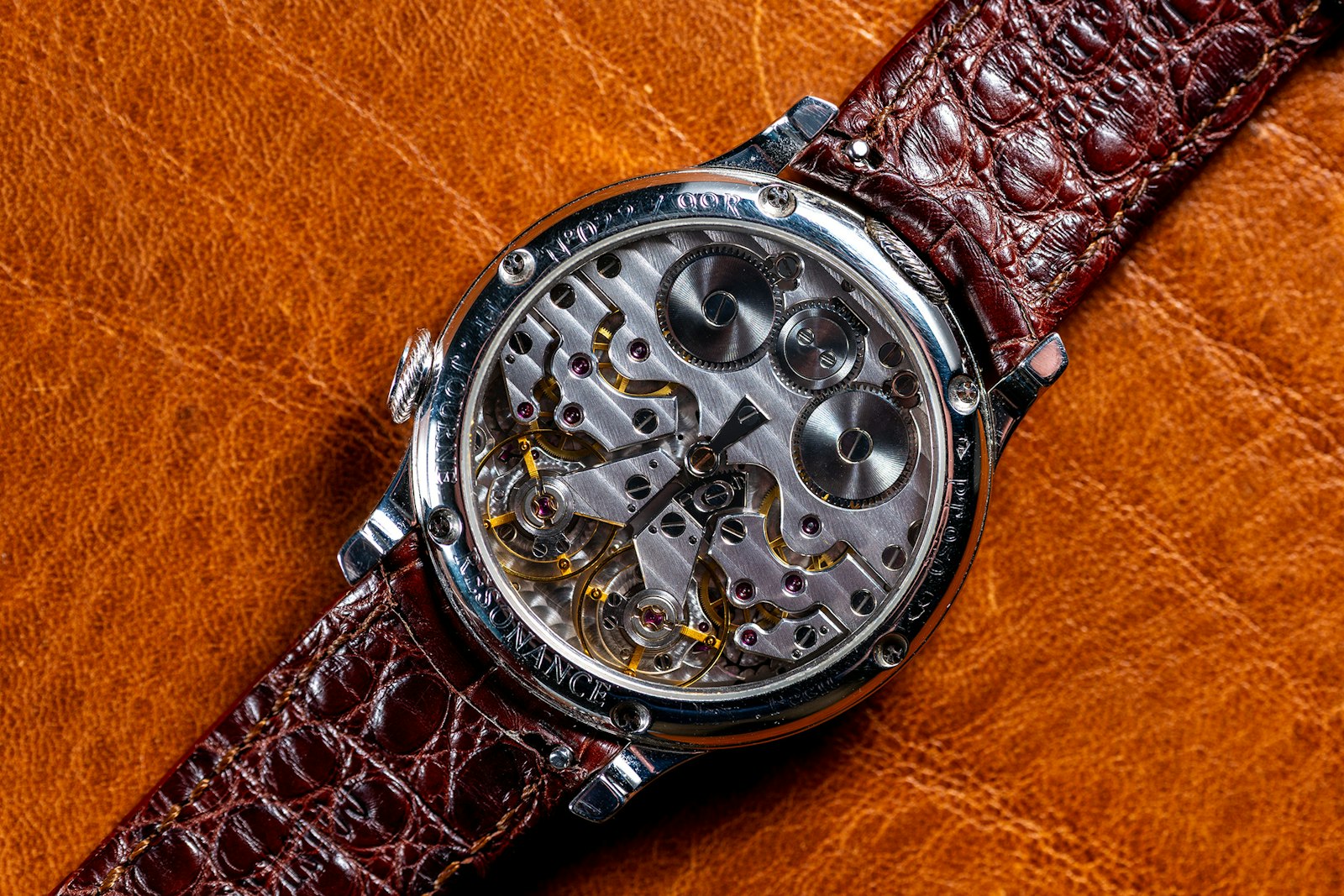 Письмо F.P. Journe с исправлением даты