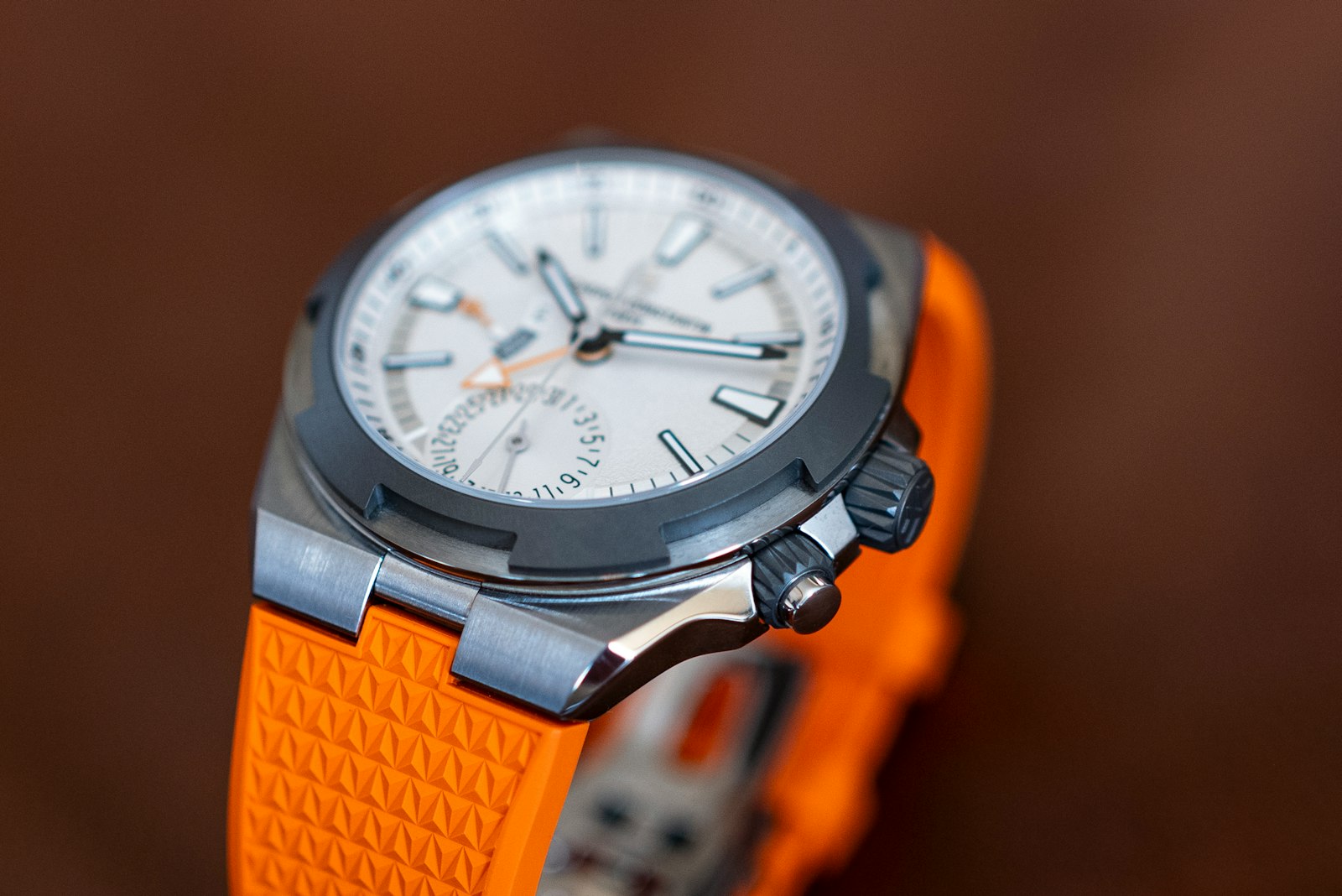 Overseas Dual Time Cardinal Points «East» на синем каучуке