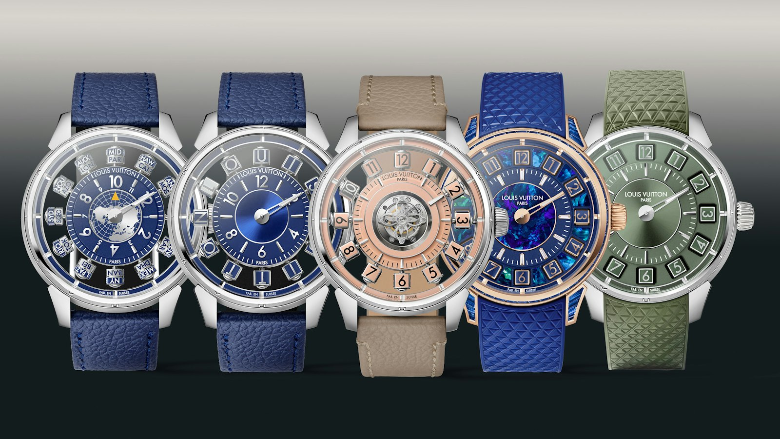 Пять новых Tambour Spin Time Louis Vuitton вошли в постоянную коллекцию