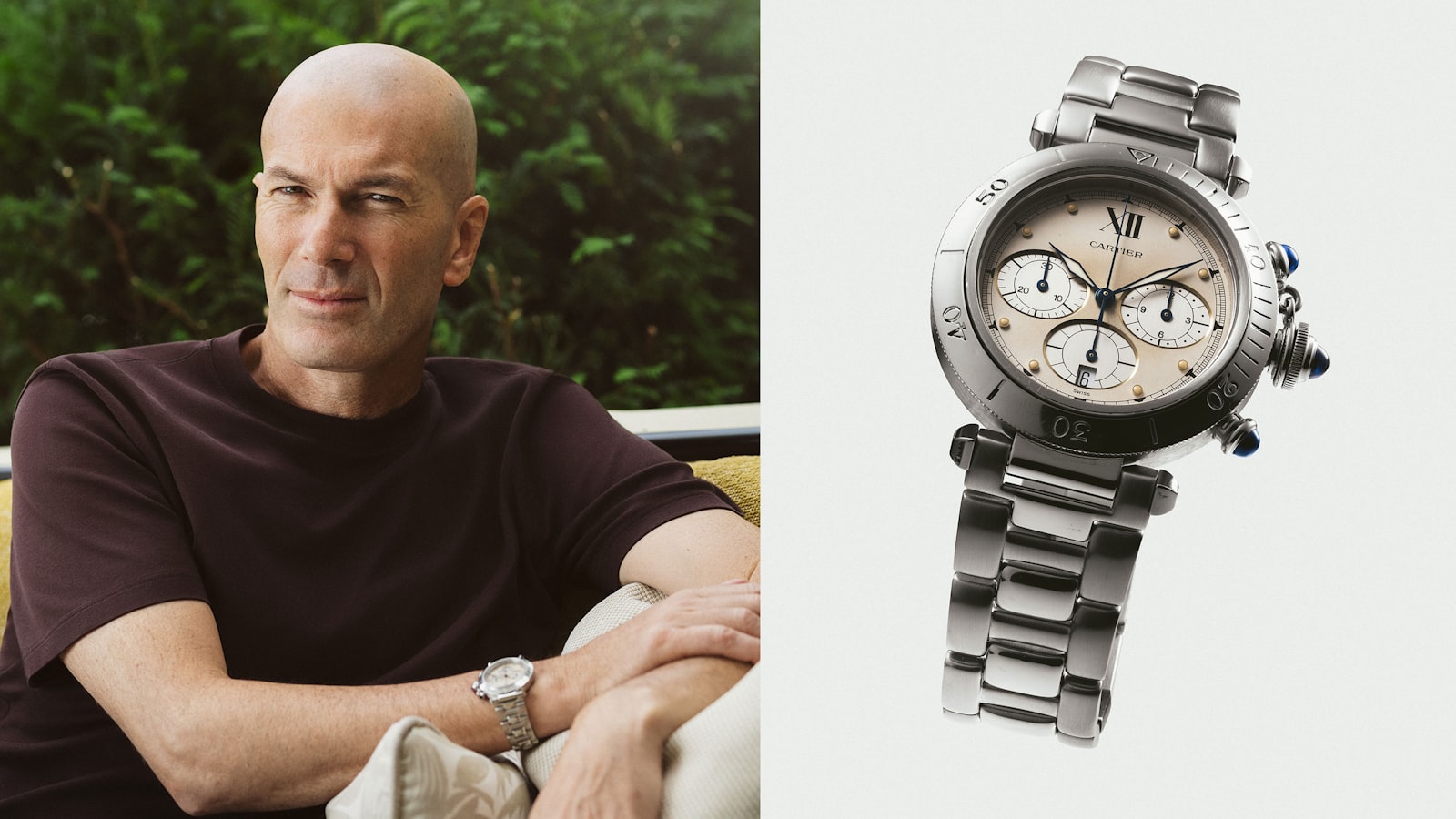 Зинедин Зидан отдаёт первый Cartier Pasha на благотворительный аукцион ELA