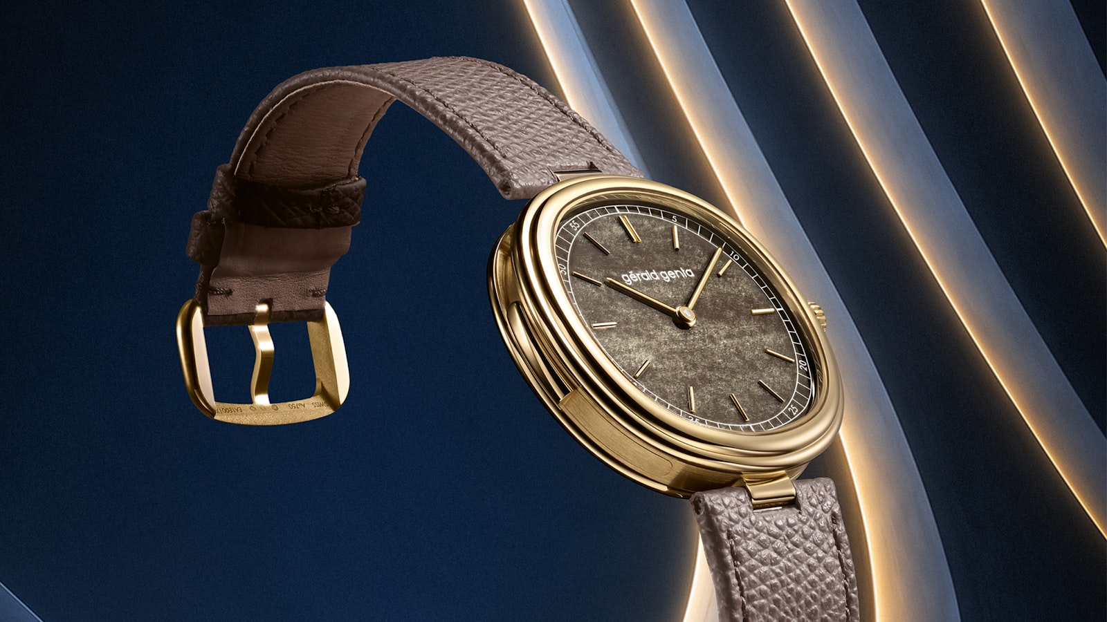 Gérald Genta Geneva Minute Repeater Golden Obsidian: вулканическое стекло вместо оникса