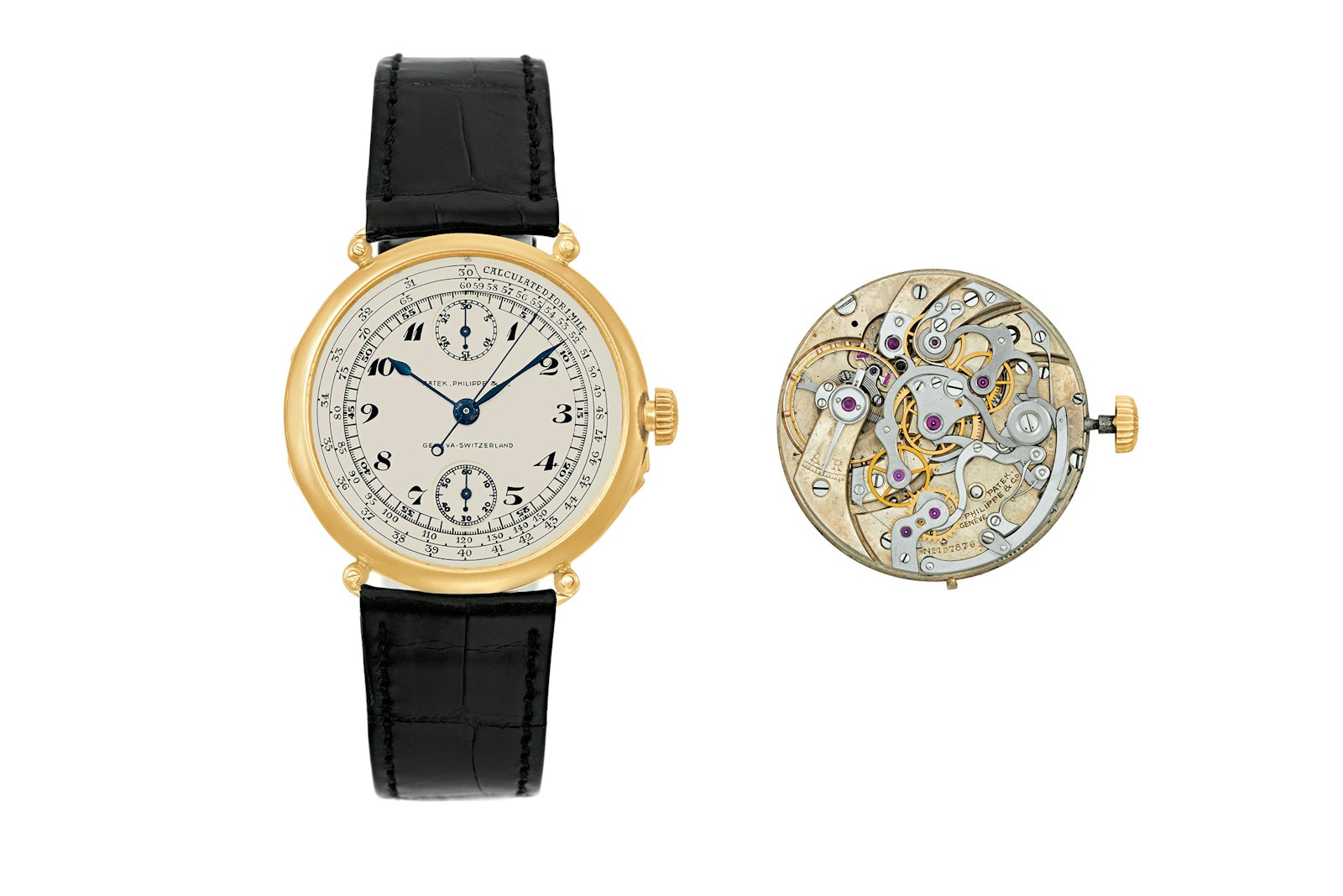 Первый split-second Patek 1923 года