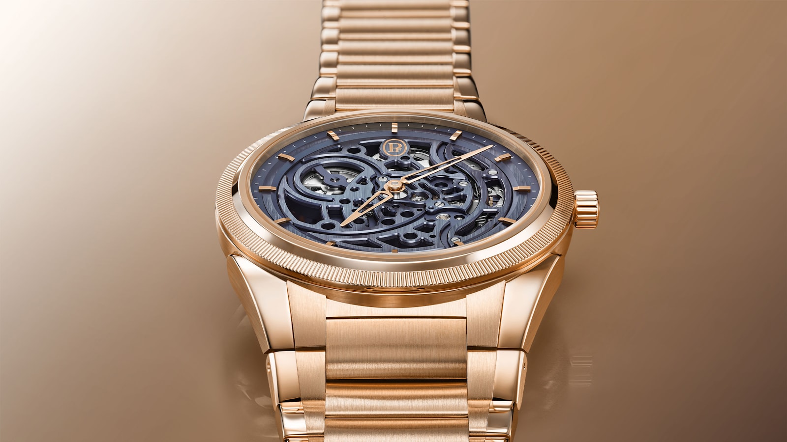 Parmigiani Fleurier представляет Tonda PF Skeleton «Milano Blue» в розовом золоте