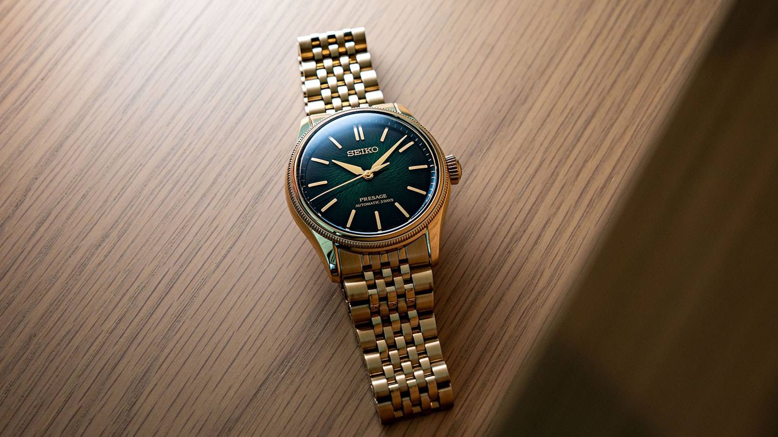 Seiko и Tradman’s Bonsai: Presage Classic с узором коры сосны