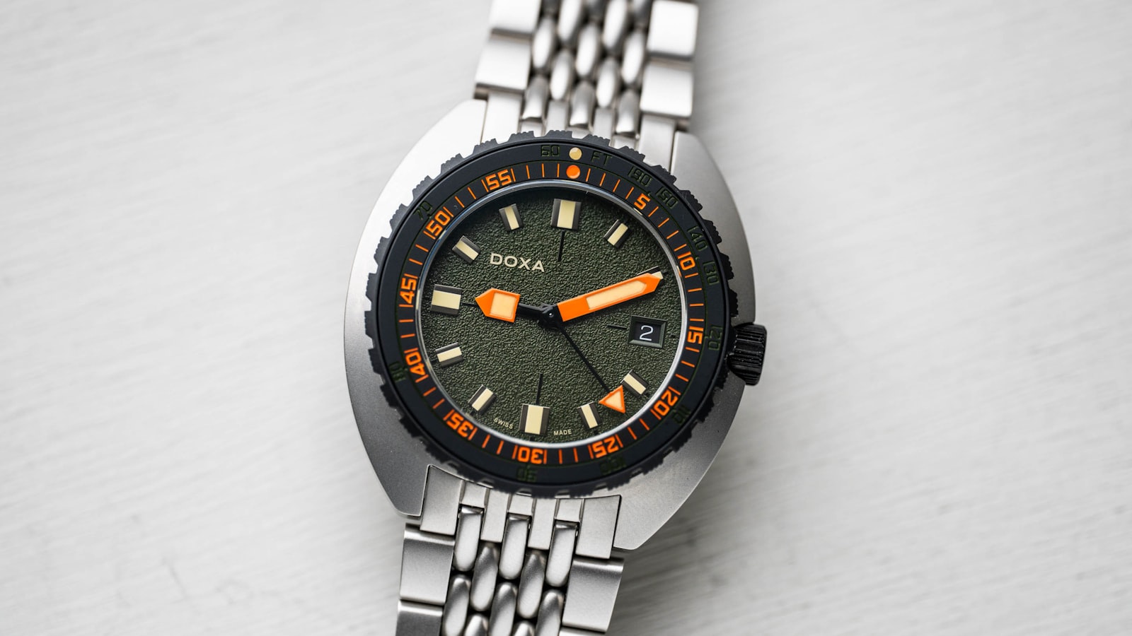 Doxa Sub 300 Beta «Frogger»: военная версия в коллаборации с Belmont Watches