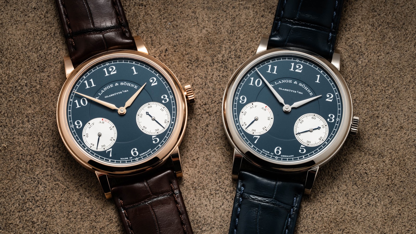 Новая лимитка A. Lange & Söhne 1815 Up/Down: 37,5 мм и синий циферблат