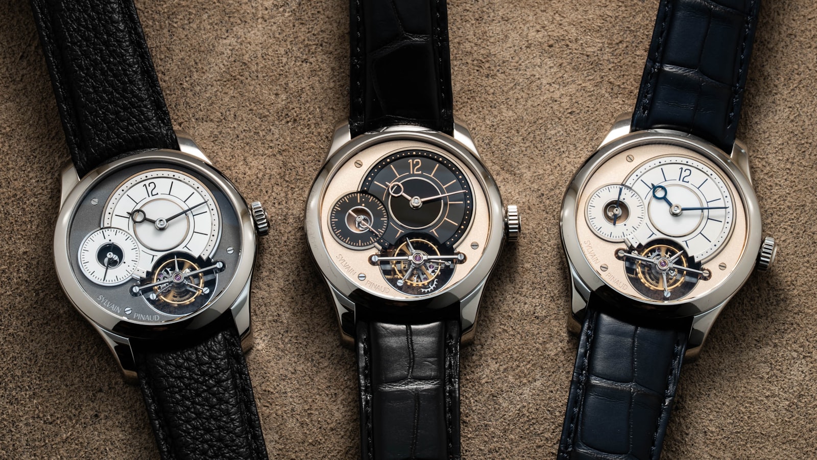 Sylvain Pinaud Tourbillon: 30-секундный турбийон и возврат секунд