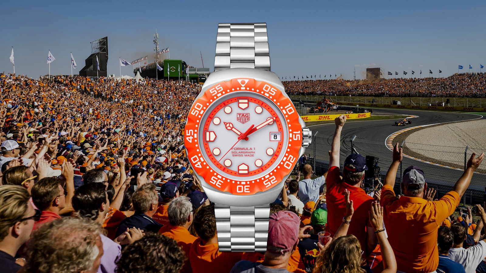 TAG Heuer Formula 1 Solargraph: лимитка в оранжевом для финального Гран-при Нидерландов