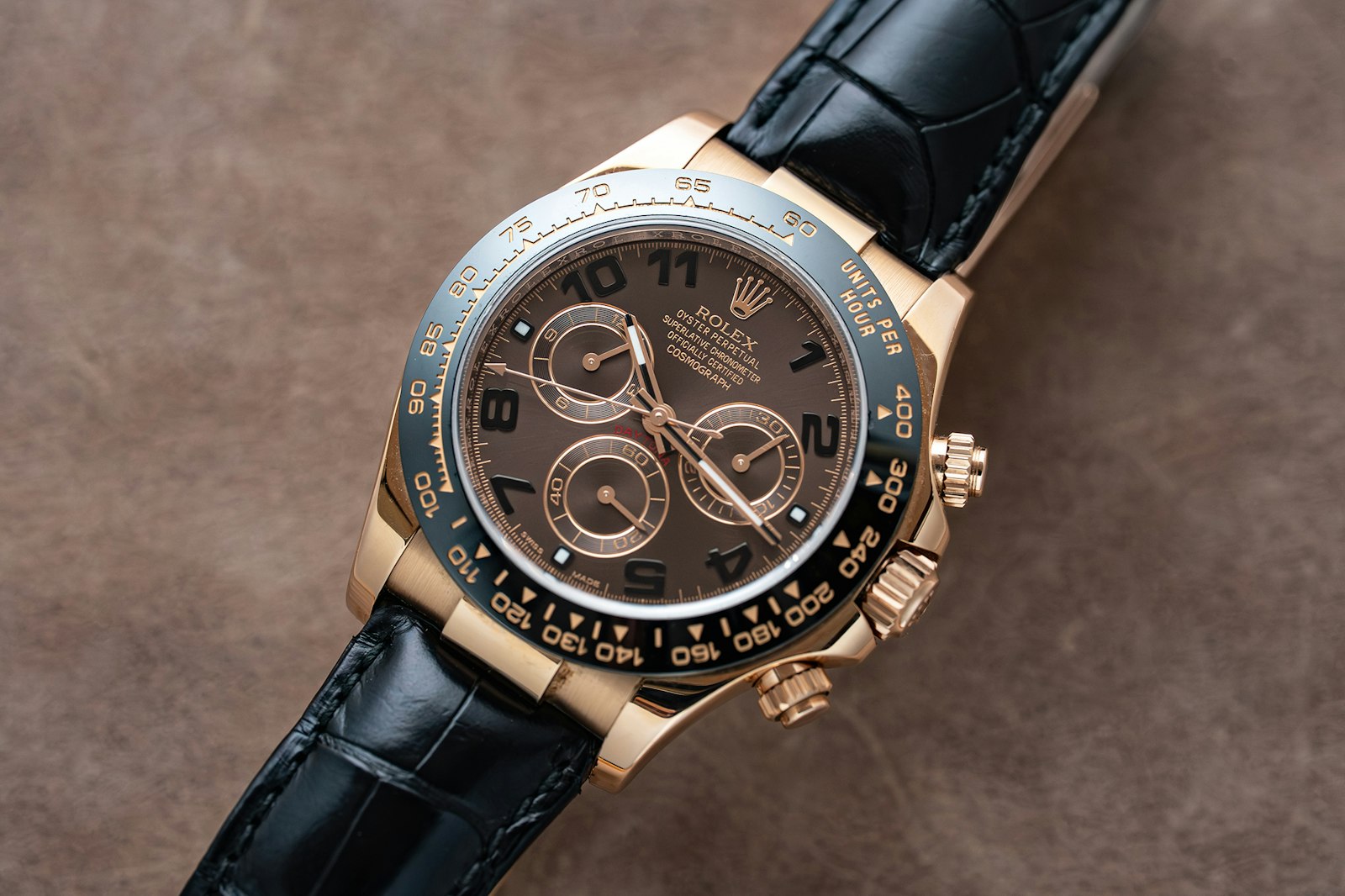 Шоколадный Daytona на ремешке